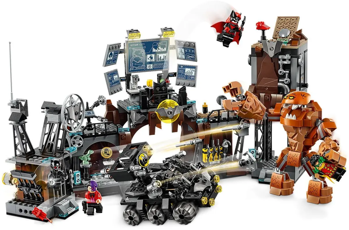 LEGO DC Comics Super Heroes 76122 Batcave Clayface Invasion set, image 3