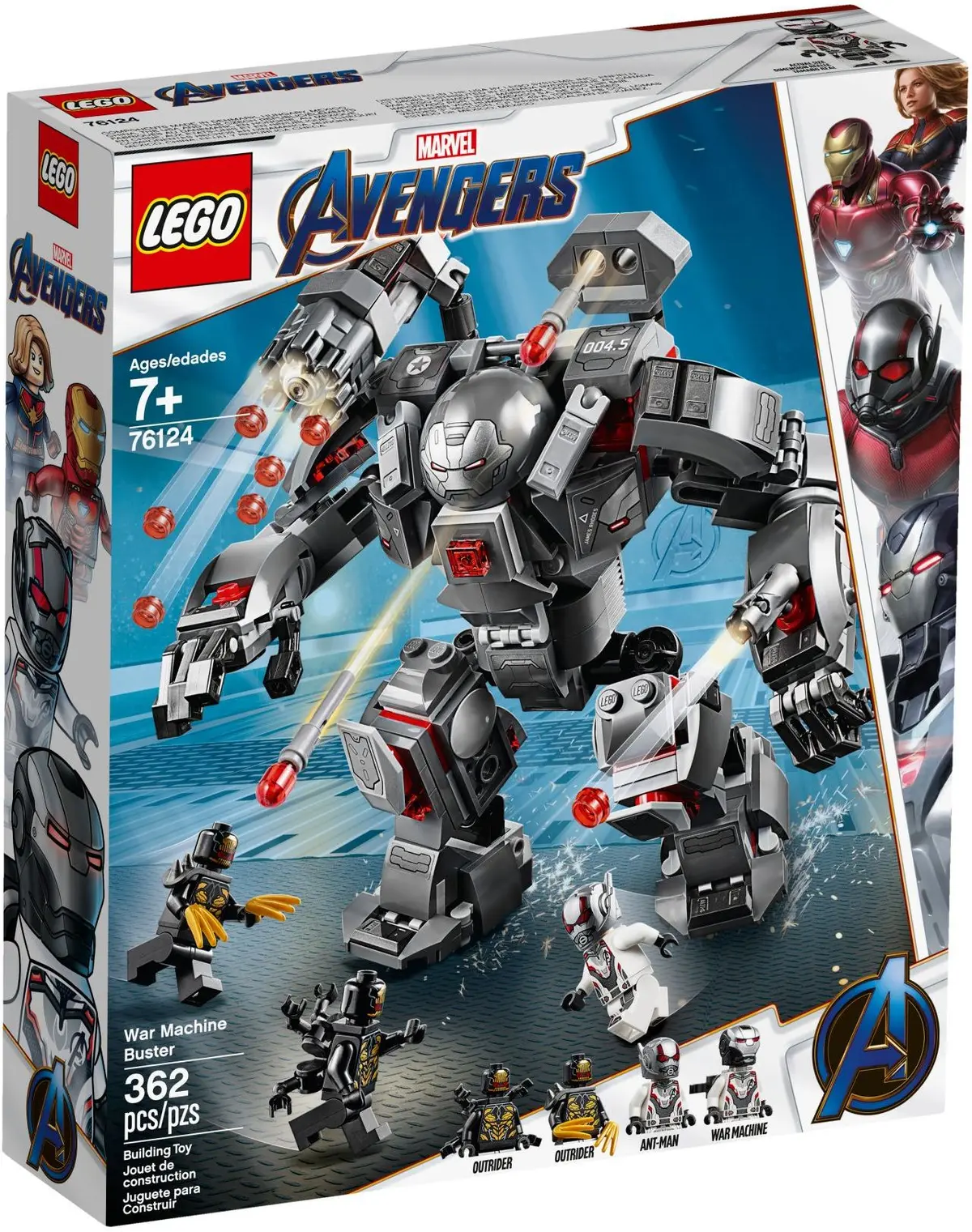 LEGO Marvel Super Heroes 76124 War Machine Buster set, image 2