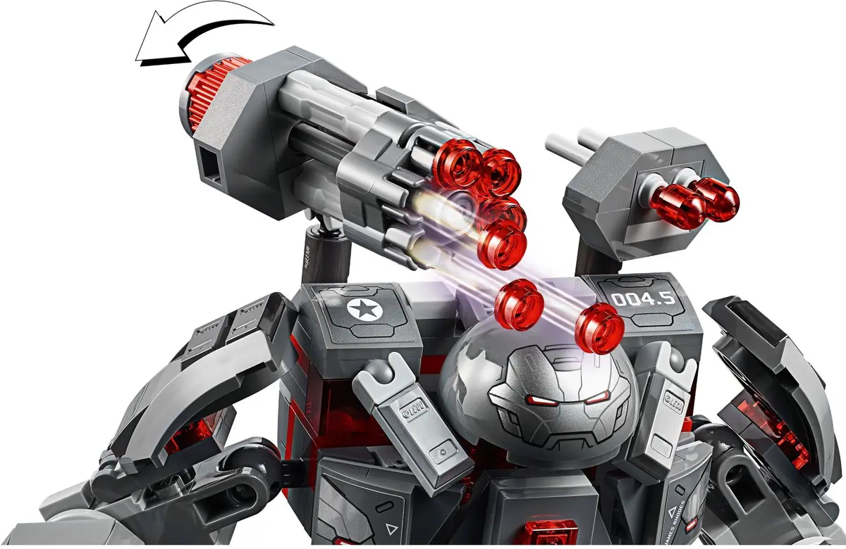 LEGO Marvel Super Heroes 76124 War Machine Buster set, image 4