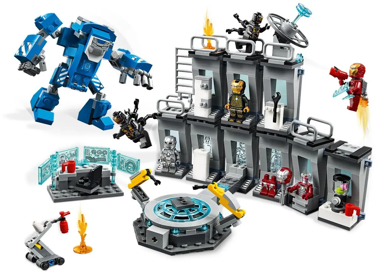 LEGO Marvel Super Heroes 76125 Iron Man Hall of Armor set, image 4