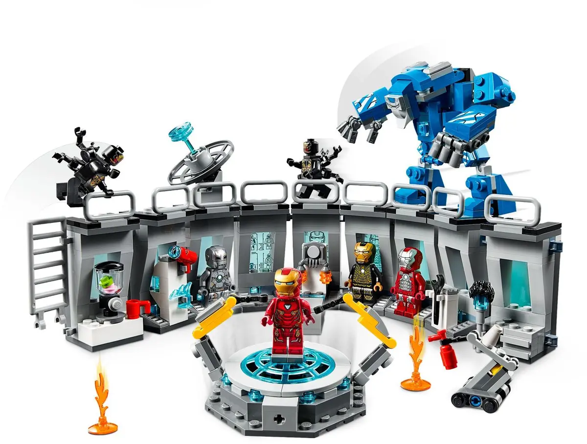LEGO Marvel Super Heroes 76125 Iron Man Hall of Armor set, image 3