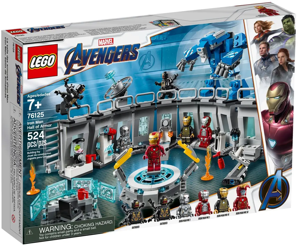 LEGO Marvel Super Heroes 76125 Iron Man Hall of Armor set, image 2