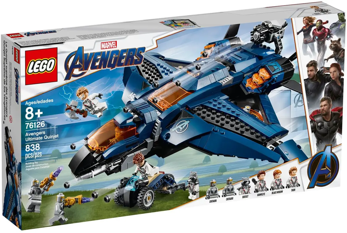 LEGO Marvel Super Heroes 76126 Avengers Ultimate Quinjet set, image 2