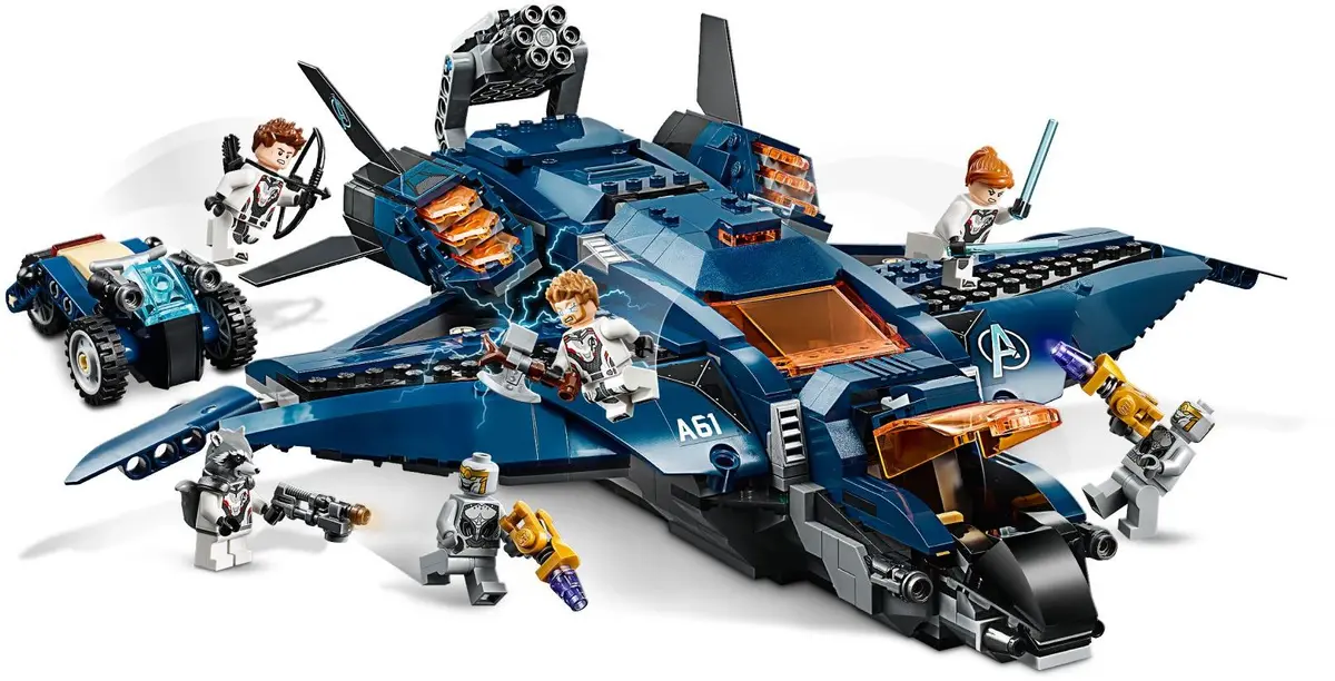 LEGO Marvel Super Heroes 76126 Avengers Ultimate Quinjet set, image 4
