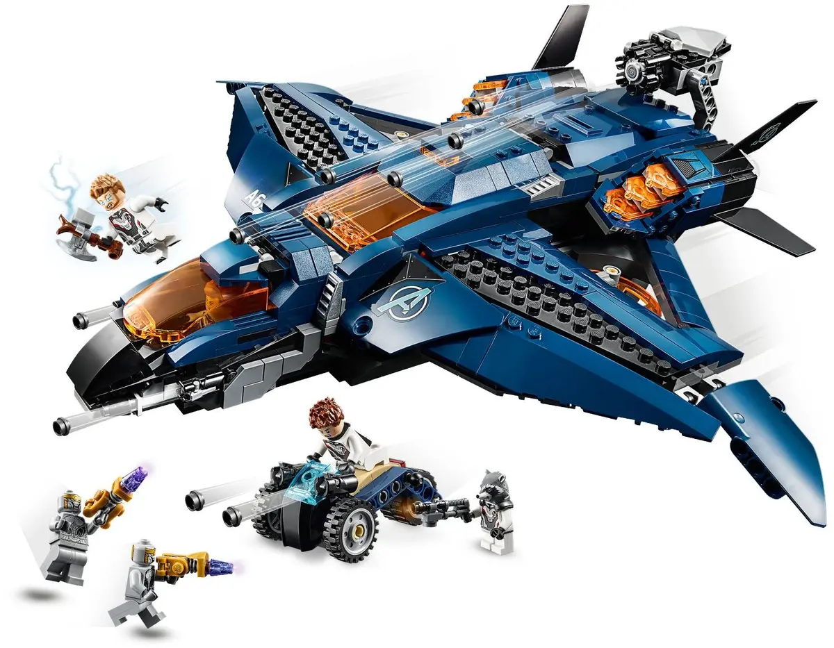 LEGO Marvel Super Heroes 76126 Avengers Ultimate Quinjet set, image 3