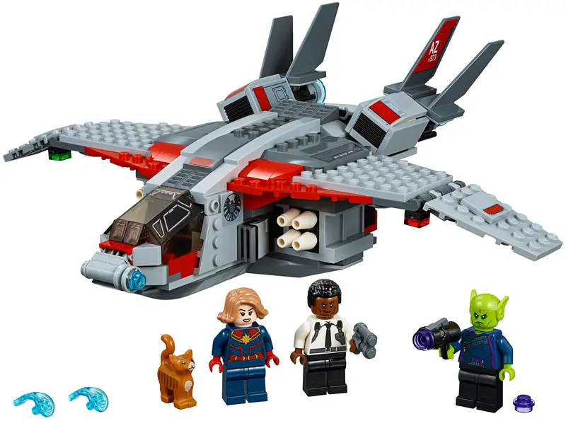 LEGO Marvel Super Heroes 76127 Captain Marvel and The Skrull Attack set