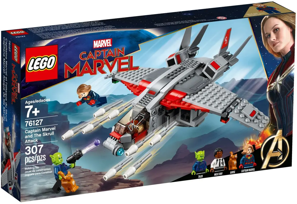 LEGO Marvel Super Heroes 76127 Captain Marvel and The Skrull Attack set, image 2