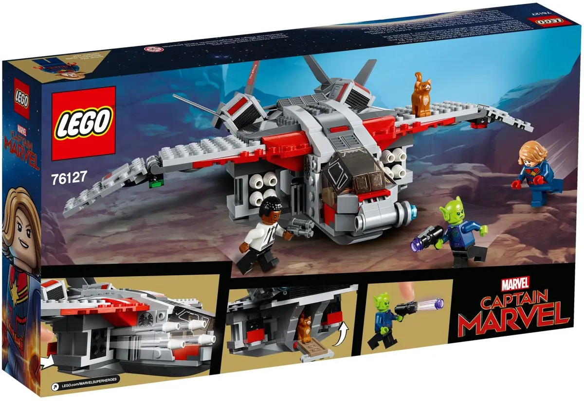 LEGO Marvel Super Heroes 76127 Captain Marvel and The Skrull Attack set, image 6