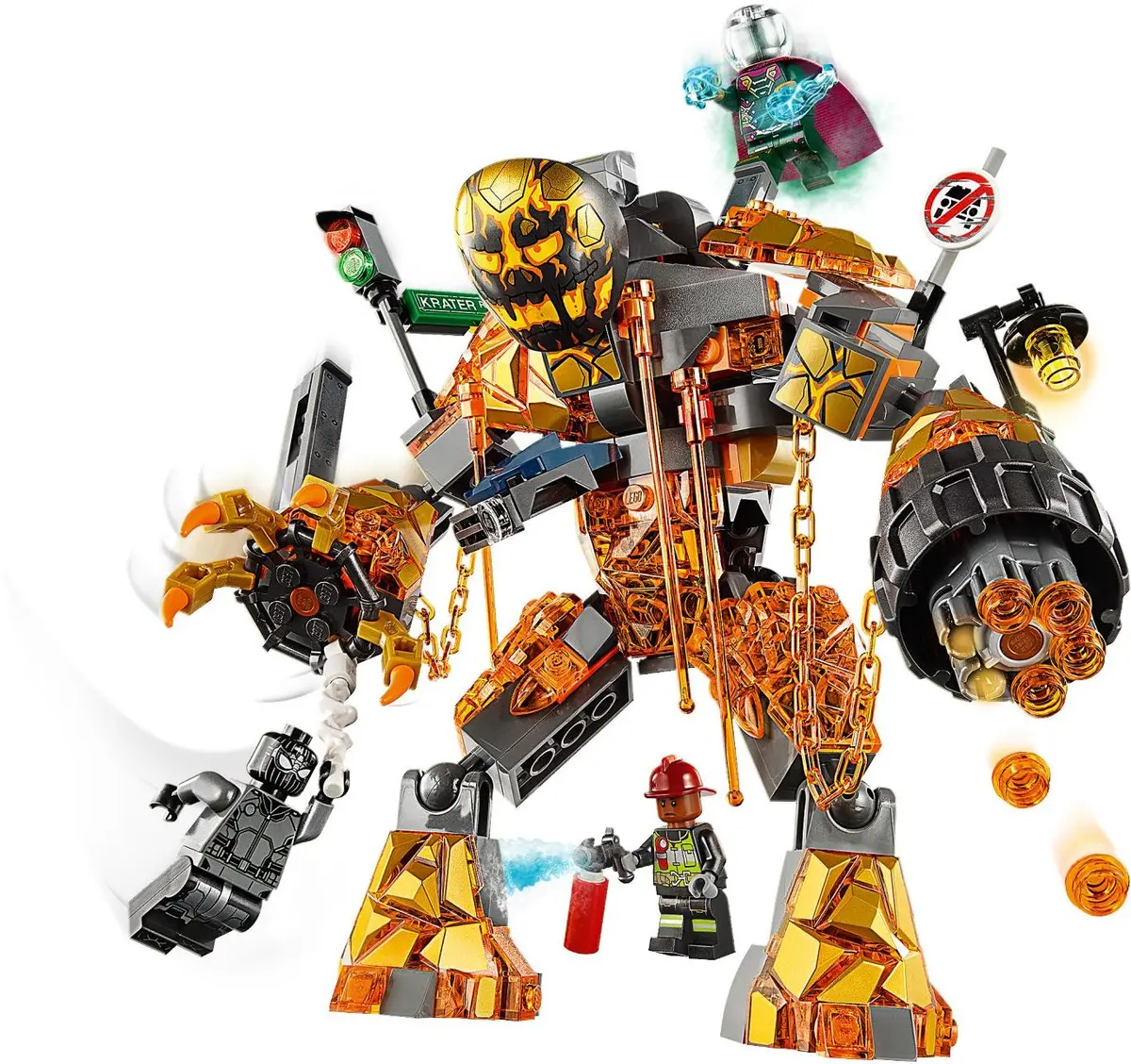 LEGO Marvel Super Heroes 76128 Molten Man Battle set, image 3