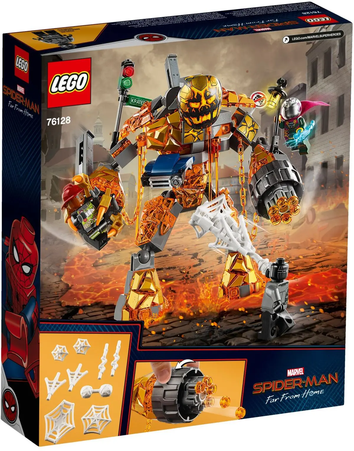 LEGO Marvel Super Heroes 76128 Molten Man Battle set, image 5