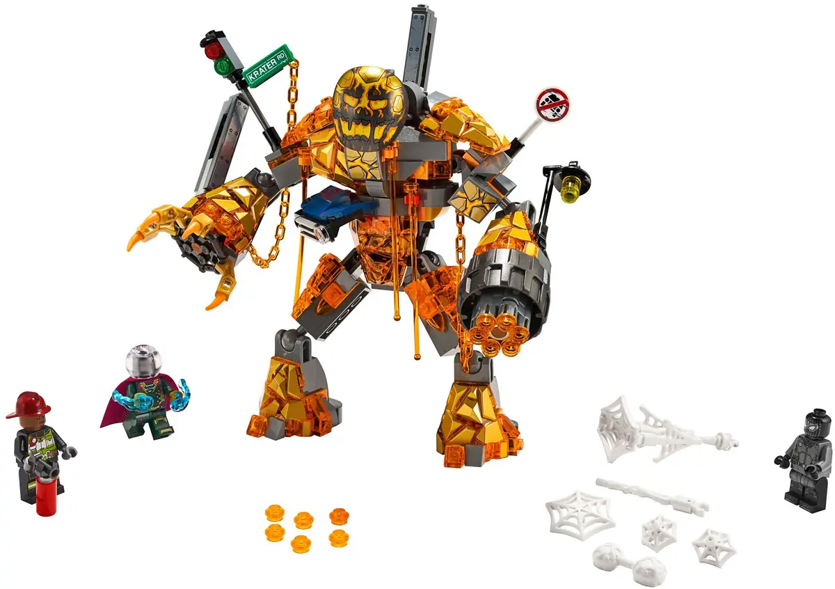 LEGO Marvel Super Heroes 76128 Molten Man Battle set