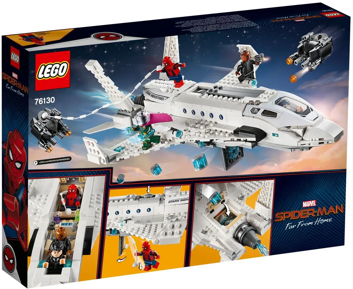 LEGO Marvel Super Heroes 76130 Stark Jet and the Drone Attack set, image 5