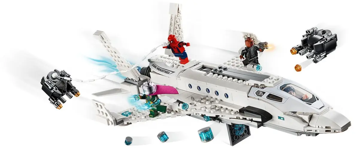 LEGO Marvel Super Heroes 76130 Stark Jet and the Drone Attack set, image 4