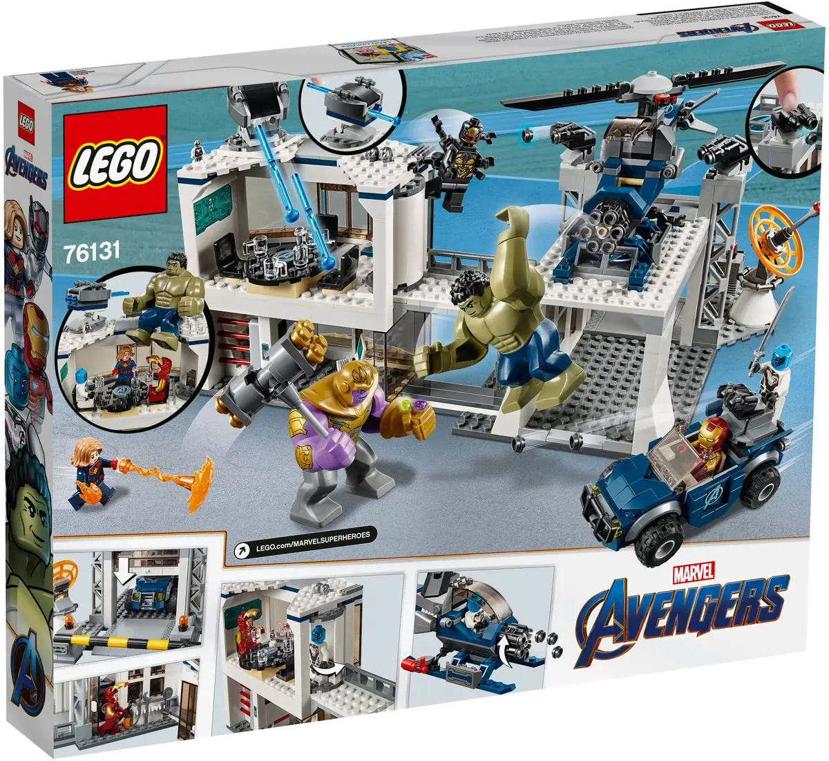 LEGO Marvel Super Heroes 76131 Avengers Compound Battle set, image 5