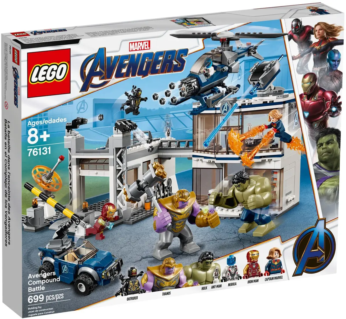 LEGO Marvel Super Heroes 76131 Avengers Compound Battle set, image 2