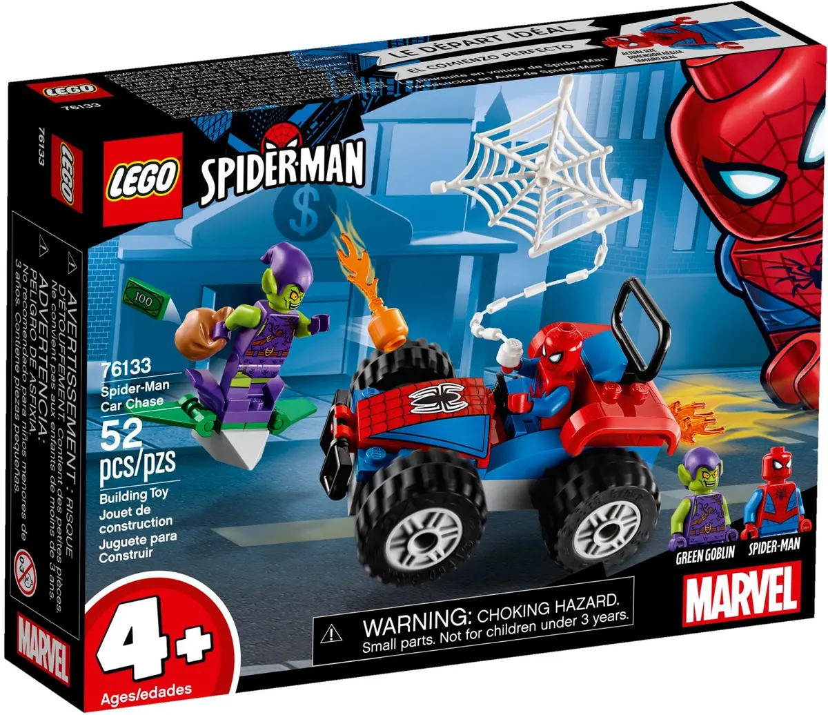 LEGO Marvel Super Heroes 76133 Spider-Man Car Chase set, image 2