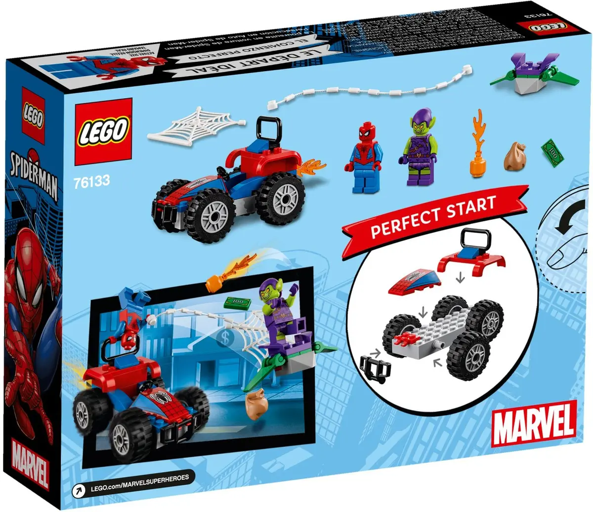 LEGO Marvel Super Heroes 76133 Spider-Man Car Chase set, image 5