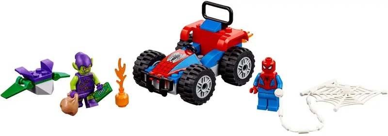 LEGO Marvel Super Heroes 76133 Spider-Man Car Chase set