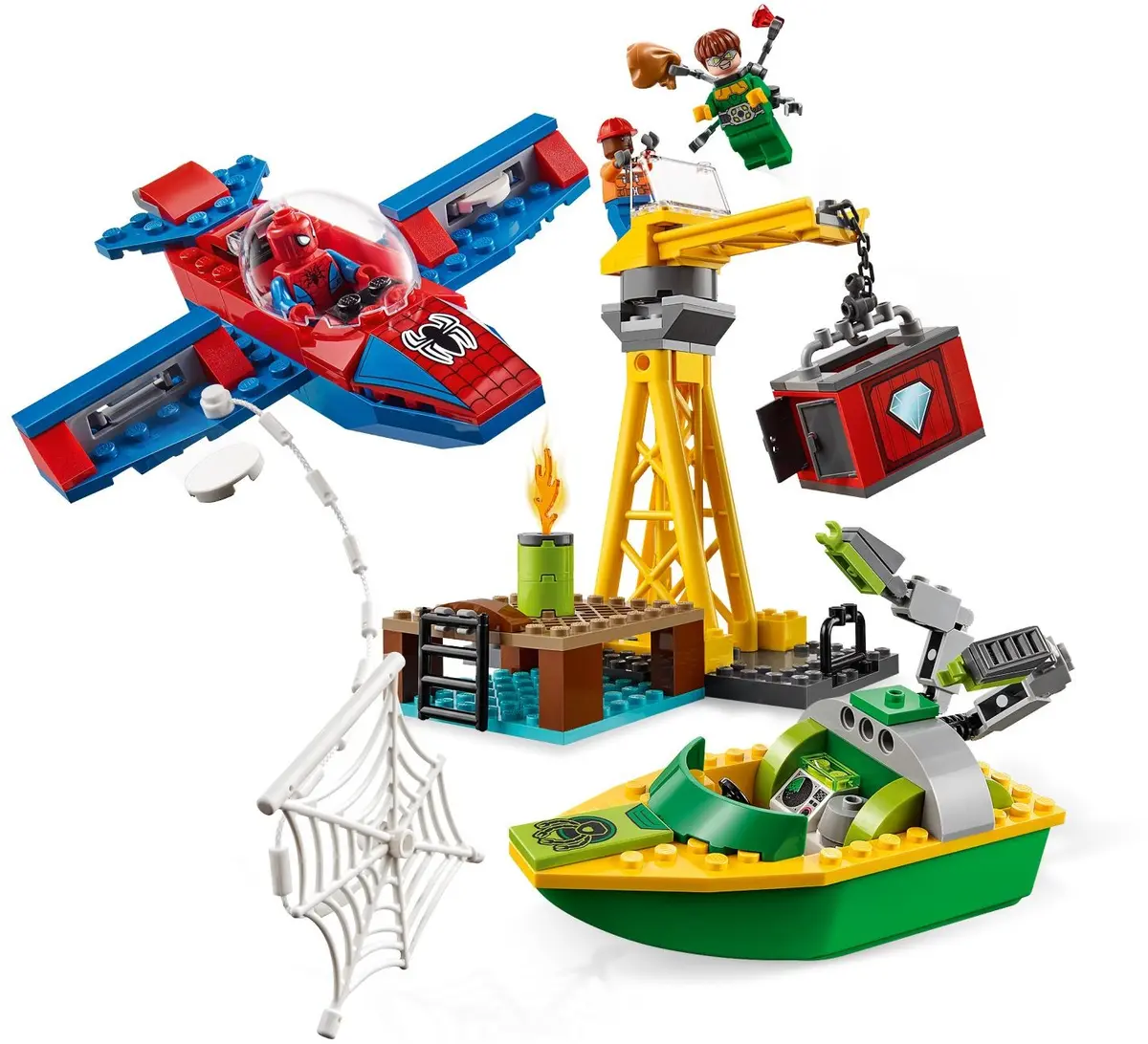 LEGO Marvel Super Heroes 76134 Spider-Man: Doc Ock Diamond Heist set, image 3