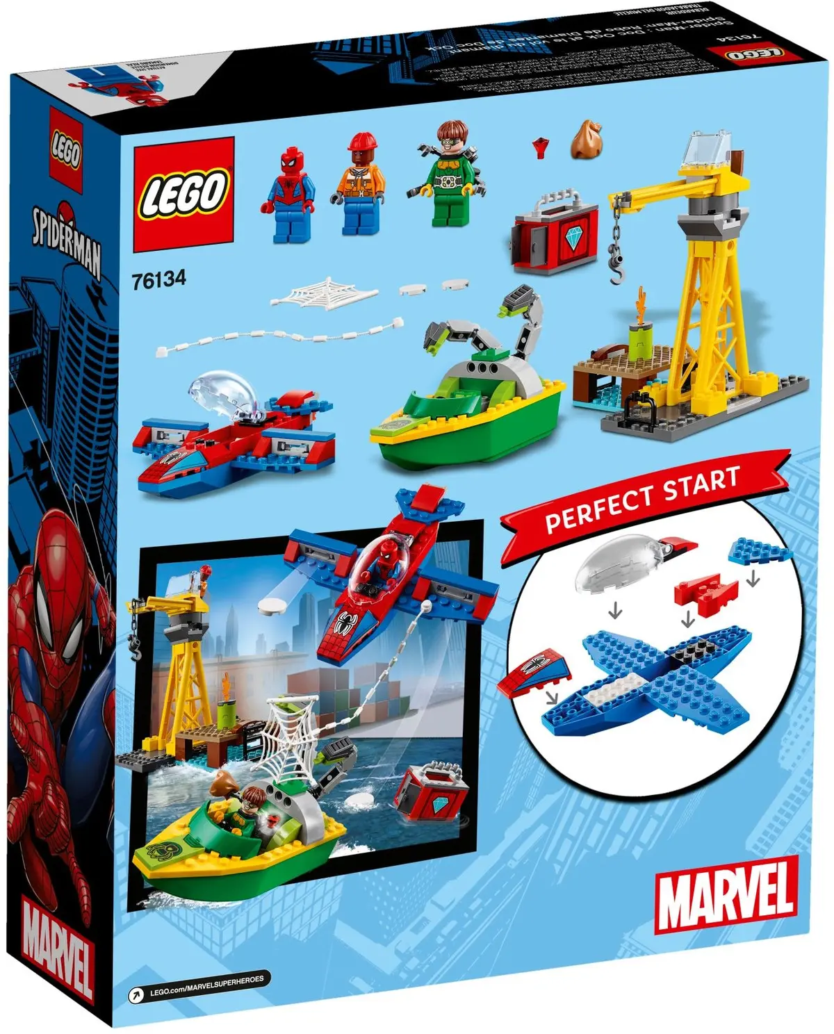 LEGO Marvel Super Heroes 76134 Spider-Man: Doc Ock Diamond Heist set, image 5
