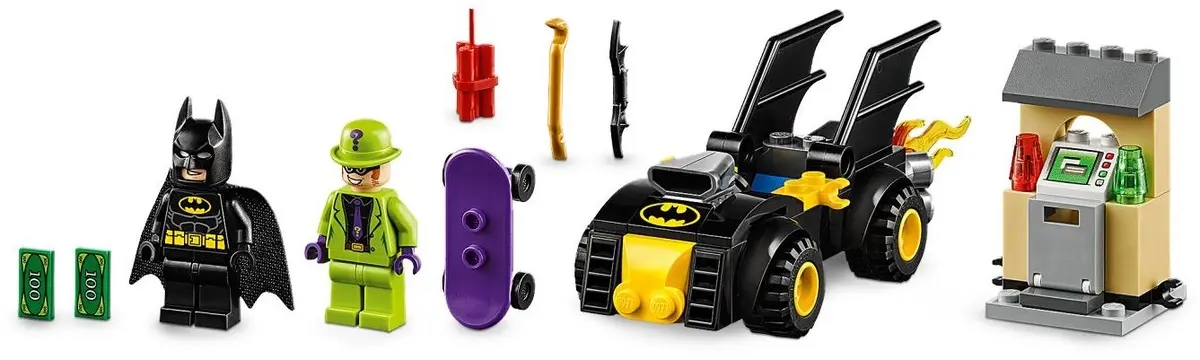 LEGO DC Comics Super Heroes 76137 Batman vs. The Riddler Robbery set, image 4