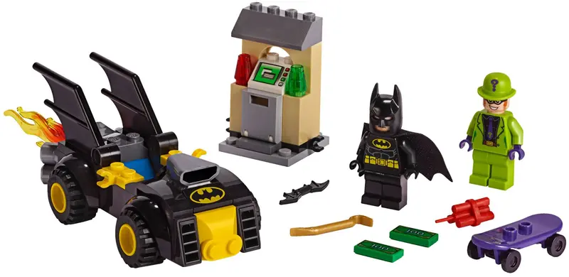 LEGO DC Comics Super Heroes 76137 Batman vs. The Riddler Robbery set