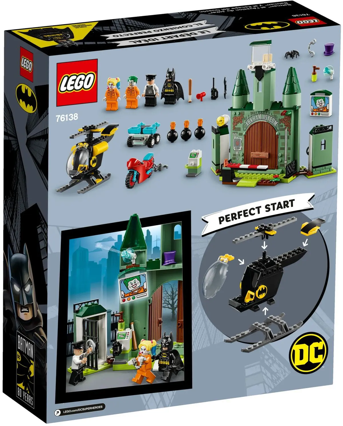 LEGO DC Comics Super Heroes 76138 Batman and The Joker Escape set, image 5