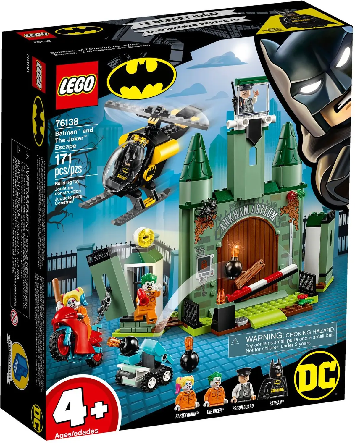 LEGO DC Comics Super Heroes 76138 Batman and The Joker Escape set, image 2