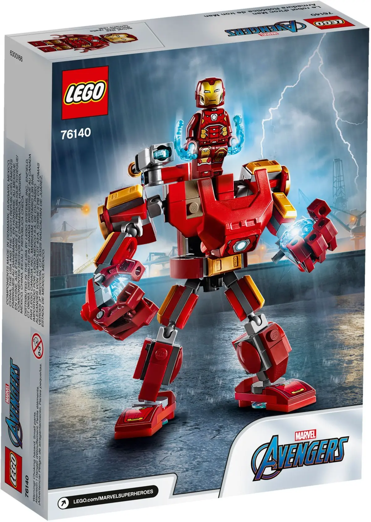 LEGO Marvel Super Heroes 76140 Iron Man Mech set, image 5