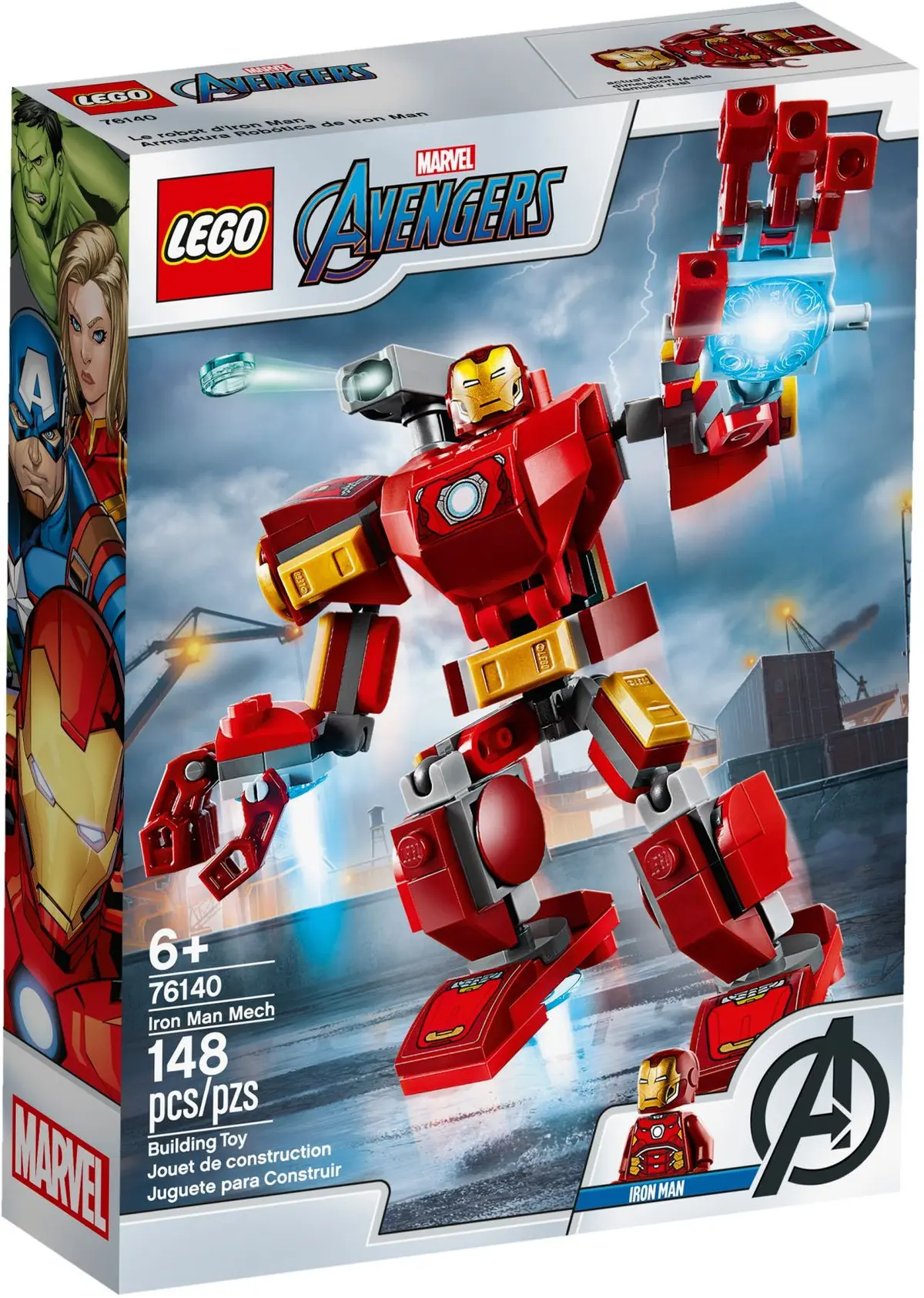 LEGO Marvel Super Heroes 76140 Iron Man Mech set, image 2