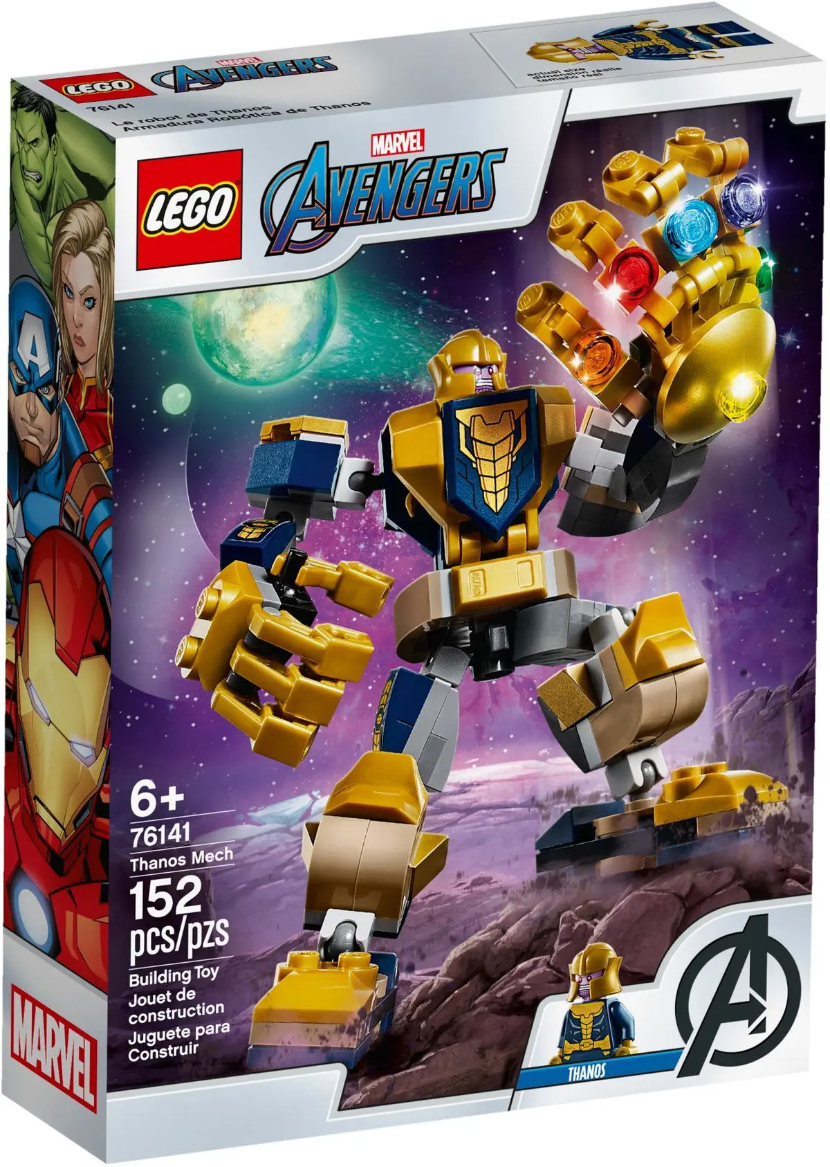 LEGO Marvel Super Heroes 76141 Thanos Mech set, image 2