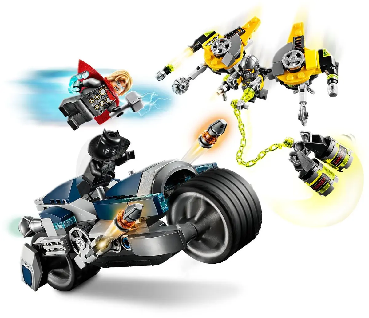 LEGO Marvel Super Heroes 76142 Avengers Speeder Bike Attack set, image 3
