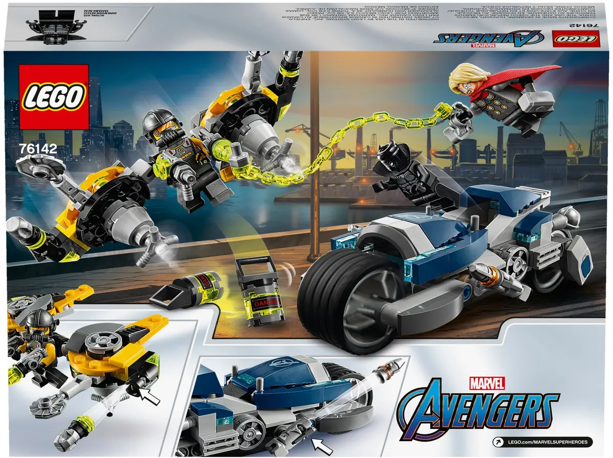LEGO Marvel Super Heroes 76142 Avengers Speeder Bike Attack set, image 5