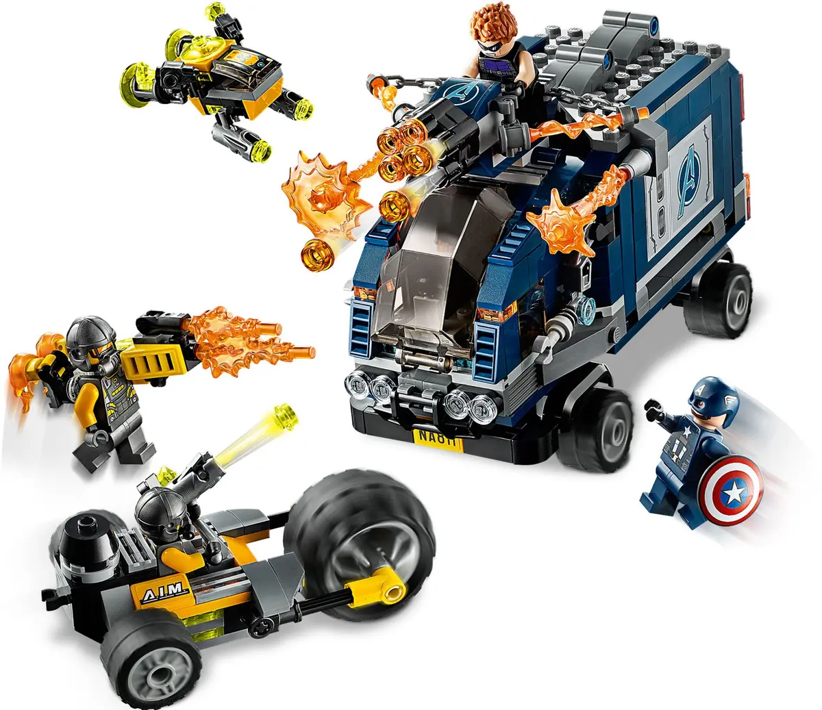 LEGO Marvel Super Heroes 76143 Avengers Truck Take-down set, image 3