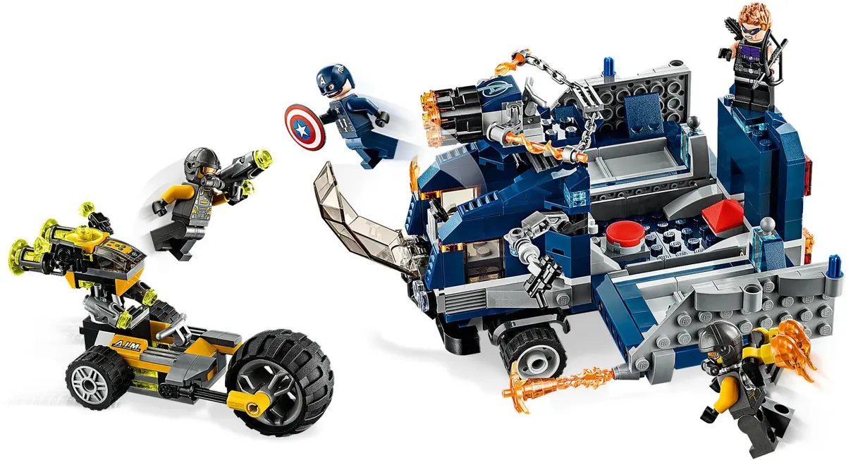 LEGO Marvel Super Heroes 76143 Avengers Truck Take-down set, image 4
