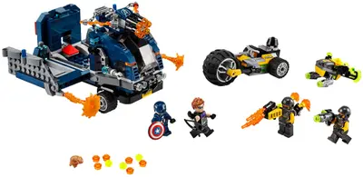 LEGO Marvel Super Heroes 76143 Avengers Truck Take-down set