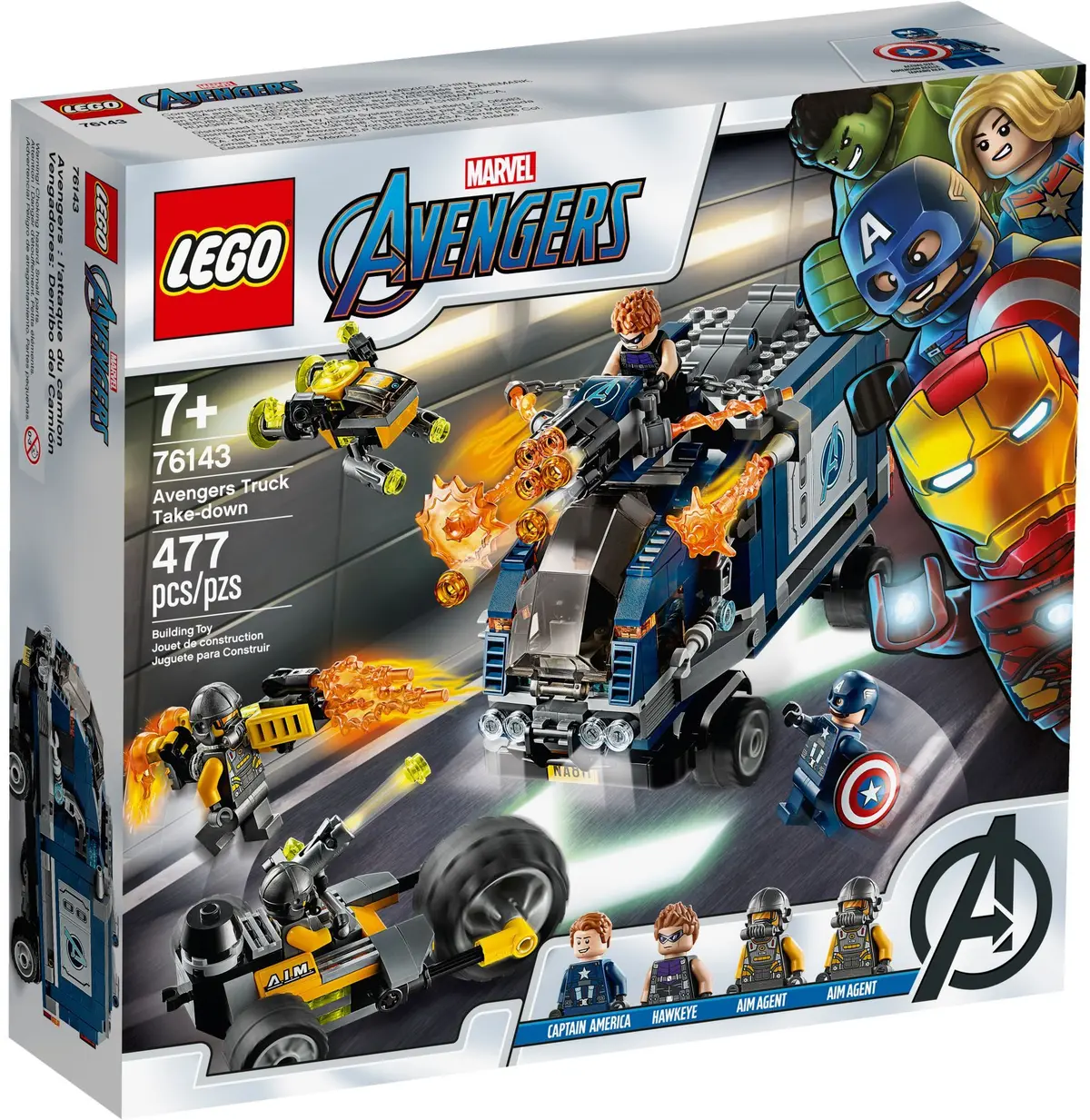 LEGO Marvel Super Heroes 76143 Avengers Truck Take-down set, image 2