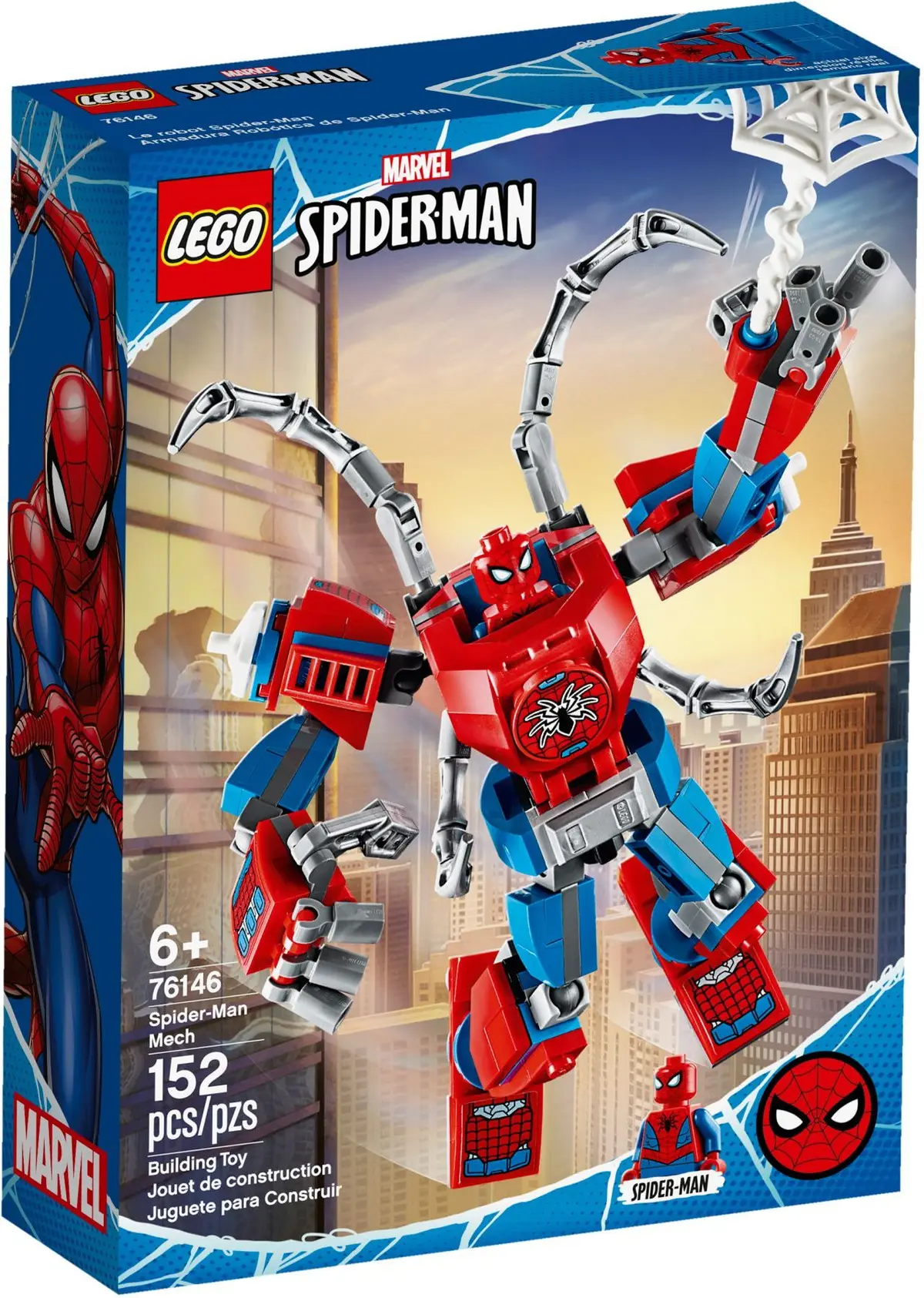 LEGO Marvel Super Heroes 76146 Spider-Man Mech set, image 2