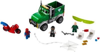 LEGO Marvel Super Heroes 76147 Vulture's Trucker Robbery set