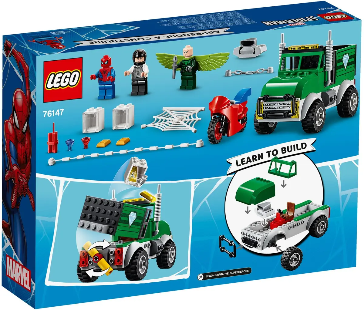 LEGO Marvel Super Heroes 76147 Vulture's Trucker Robbery set, image 6