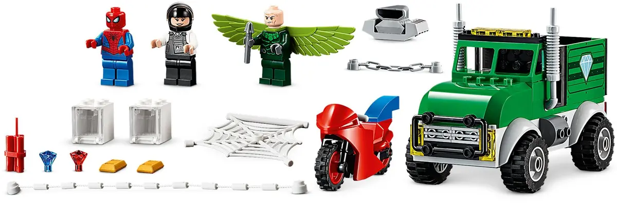 LEGO Marvel Super Heroes 76147 Vulture's Trucker Robbery set, image 5
