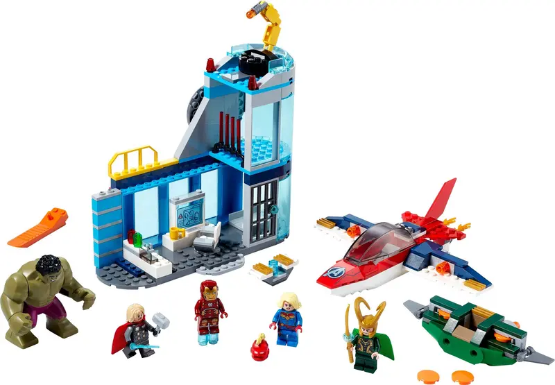 LEGO Marvel Super Heroes 76152 Avengers Wrath of Loki set