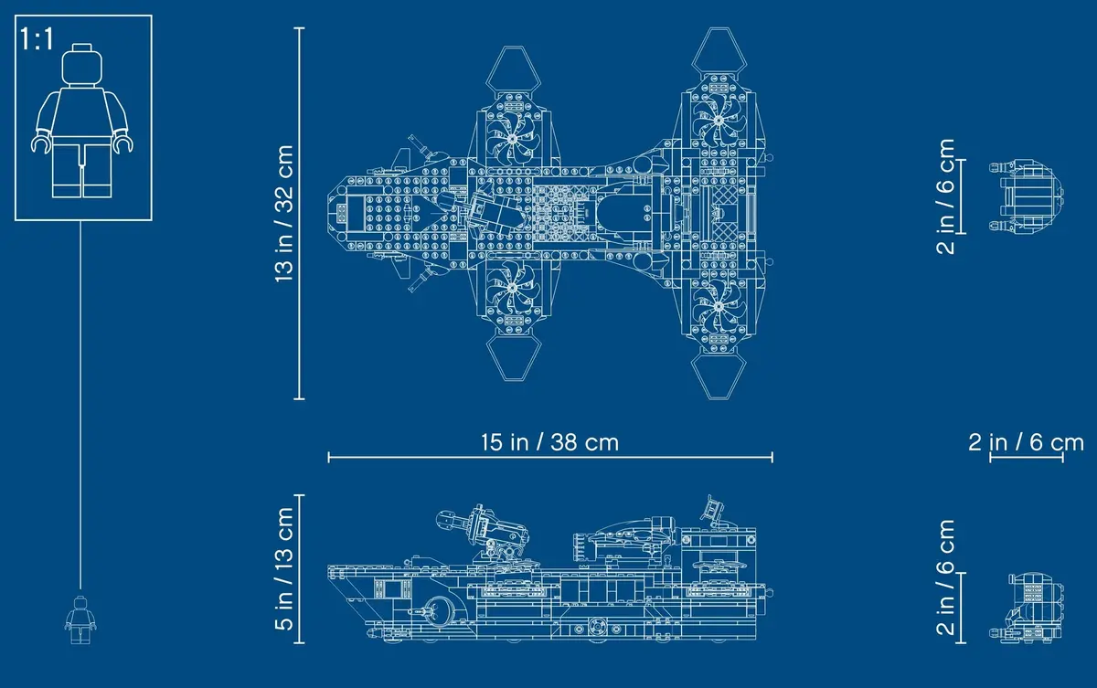 LEGO Marvel Super Heroes 76153 Avengers Helicarrier set, image 4