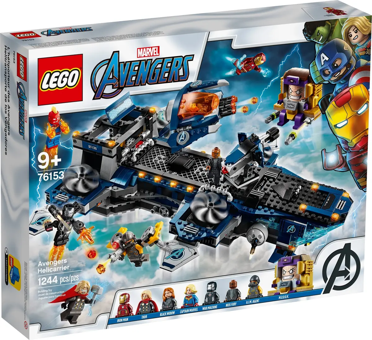 LEGO Marvel Super Heroes 76153 Avengers Helicarrier set, image 2