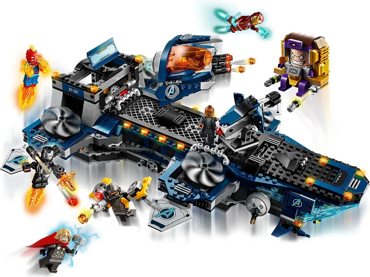 LEGO Marvel Super Heroes 76153 Avengers Helicarrier set, image 6