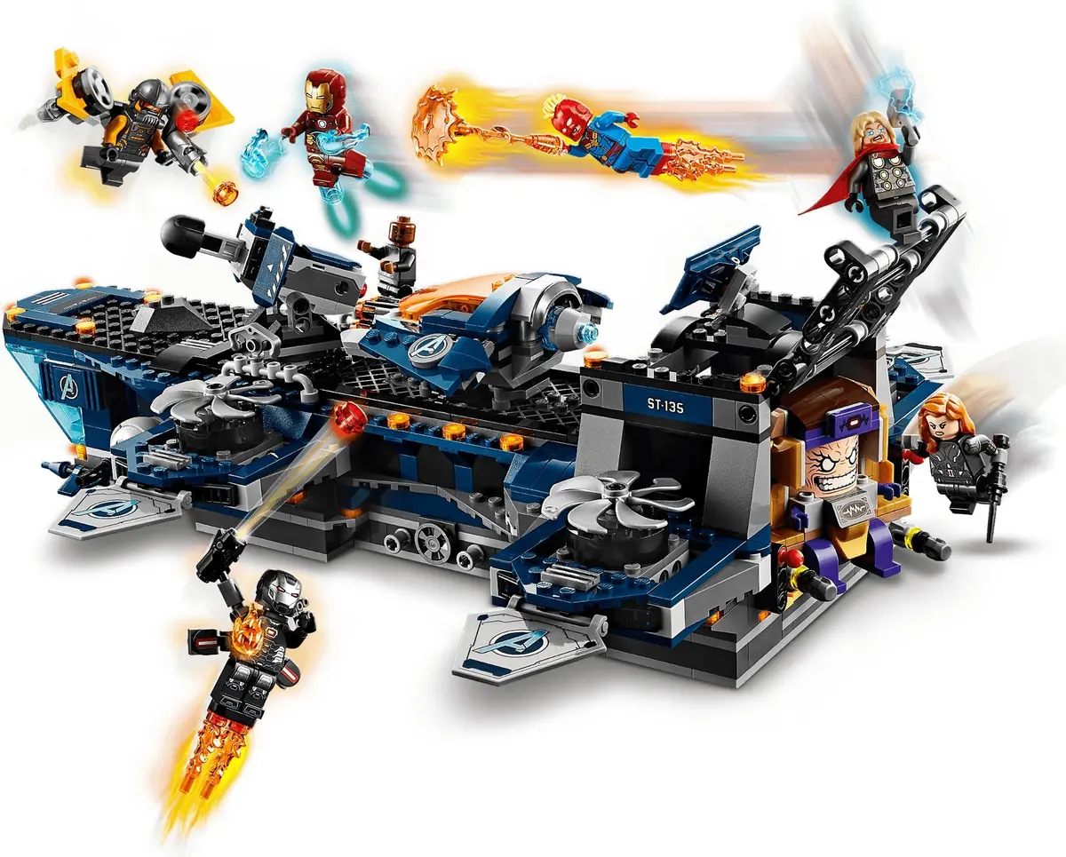 LEGO Marvel Super Heroes 76153 Avengers Helicarrier set, image 7