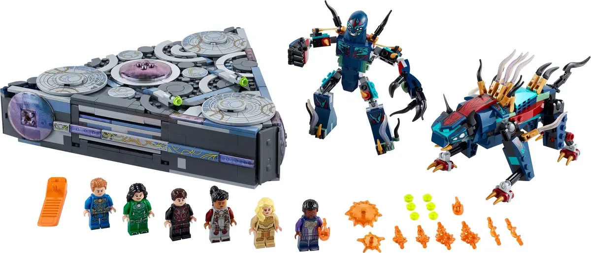LEGO Marvel Super Heroes 76156 Rise of the Domo set