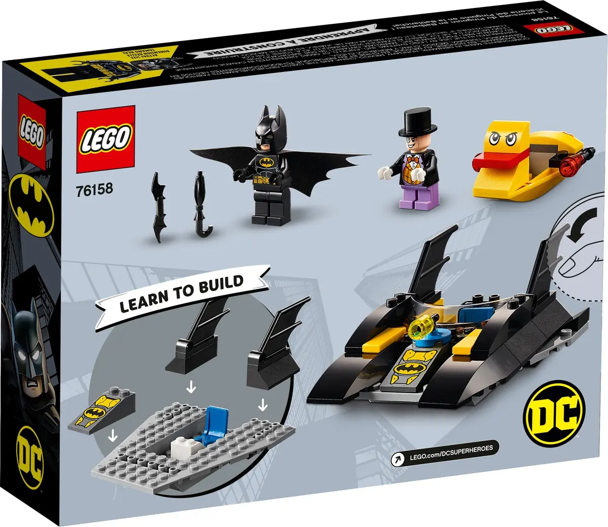 LEGO DC Comics Super Heroes 76158 Batboat The Penguin Pursuit! set, image 9