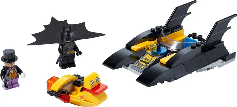 LEGO DC Comics Super Heroes 76158 Batboat The Penguin Pursuit! set