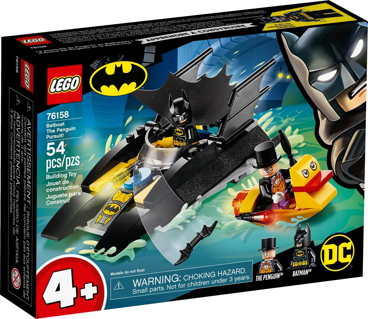 LEGO DC Comics Super Heroes 76158 Batboat The Penguin Pursuit! set, image 2